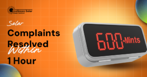 Solar Complaints Resolved Within 1 Hour