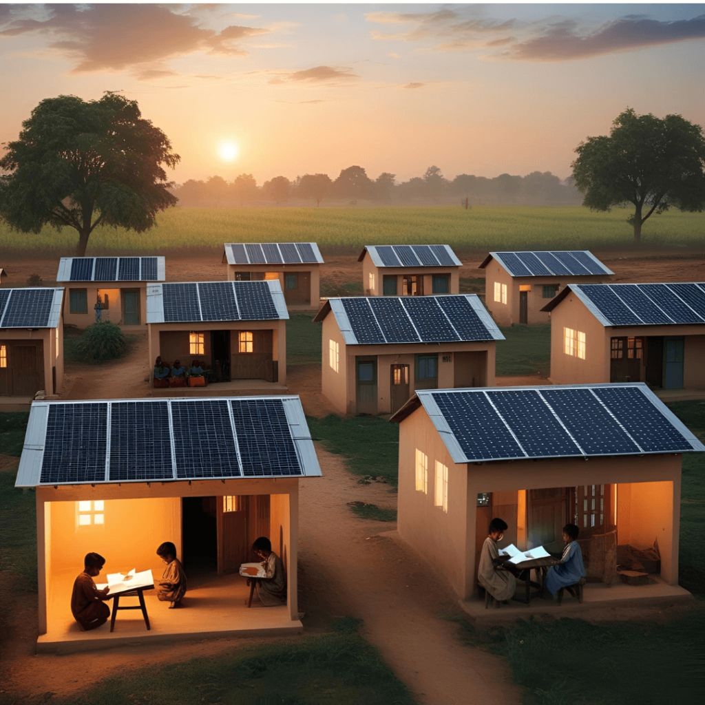 Rural Electrification with Solar Energy
